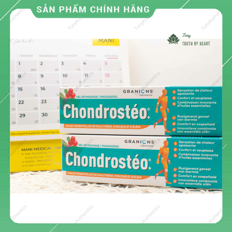 Gel Bôi Xương Khớp Chondrosteo của Pháp
