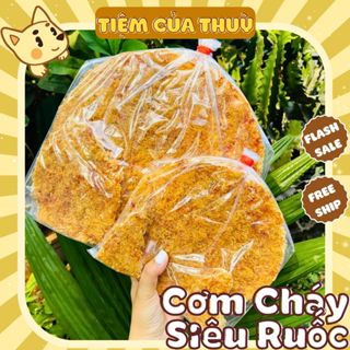 Cơm Cháy Siêu Ruốc Chà Bông Hàng Sài Gòn Thơm, Ngon, Đậm Vị, 500G SIÊU RUỐC, đồ ăn vặt