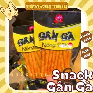 10 Gói Gân Gà Nóng Sốt Chua Cay HOT 🌶 🔥snack chua cay, đồ ăn vặt, ăn vặt tuổi thơ cổng trường