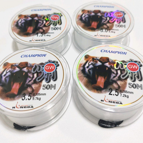cước câu cá cước thẻo GW 50m siêu bền