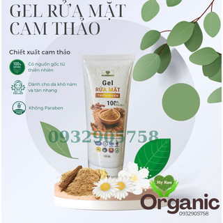 Gel rửa mặt chiết xuất rể cam thảo