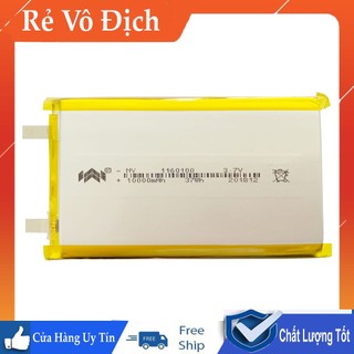 Cell Lithium-Polymer 3.7V 10000mAh 1160100 mới 100% Chuẩn dung lượng