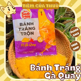   Vị Gà Quay  Bánh Tráng Trộn 4 Vị Miss Bánh Tráng Bánh Tráng Xì Ke đồ ăn vặt 
