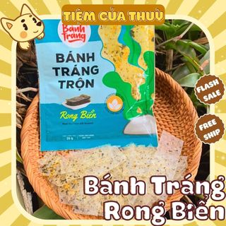 Bánh tráng trộn 4 vị miss bánh tráng, bánh tráng xì ke, đồ ăn vặt