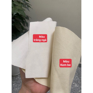 Vải Canvas xuất dư. Vải bố loại mịn đẹp (1m*1,15m).