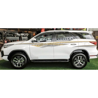 Tem dán sườn xe Fortuner, Prado, 7 chỗ