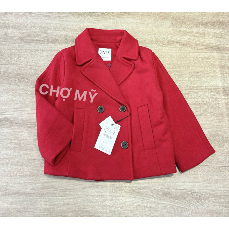Áo khoác dạ Z/R đỏ BG