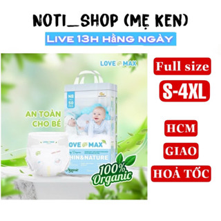 [HCM] Tã/ bỉm quần Love Max siêu mềm mỏng, thấm hút tốt, bịch 50m size M- 4Xl