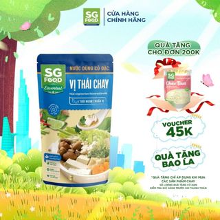 Nước Dùng Cô Đặc Vị Thái Chay Sài Gòn Food 180g