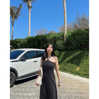 Đầm yếm thun mùa hè RUCHAN