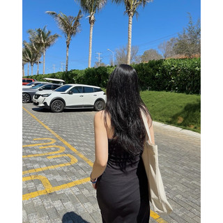 Đầm yếm thun mùa hè RUCHAN
