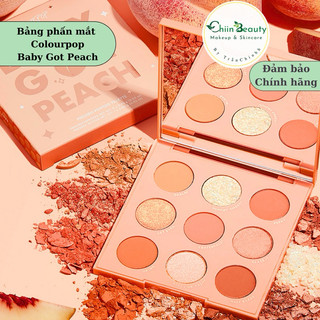 BILL US - Bảng phấn mắt Colourpop Baby Got Peach tone hồng đào trẻ trung