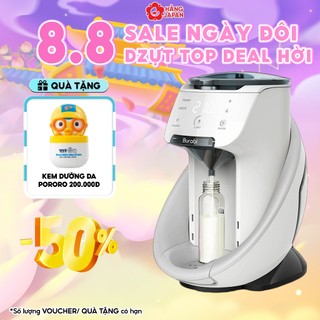 Máy pha sữa cho bé Burabi Plus/ Smart / Bản tiết kiệm - Bảo hành chính hãng 1 năm hỗ trợ kỹ thuật trọn đời