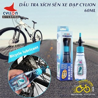 Dầu nhớt tra sên xích líp xe đạp CYLION 60ml - Hàng chính Hãng