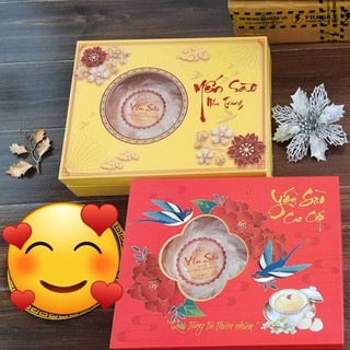 Hộp giấy đựng yến sào [SANG TRỌNG, LỊCH SỰ] phù hợp đem biếu, tặng
