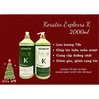 Cặp Dầu Gội Xả K Explexrs keratin 2000ml