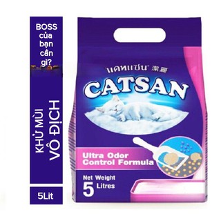 Cát vệ sinh cho mèo, Cát siêu khử mùi CATSAN 5L