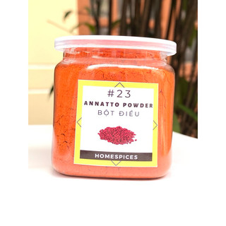 Bột Điều Nguyên Chất - Annatto Powder màu gạch tôm màu đẹp