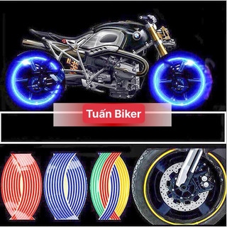 TEM VÀNH DÁN XE MÁY PHẢN QUANG < GIÁ 1 BỘ DÁN ĐƯỢC 2 VÀNH>
