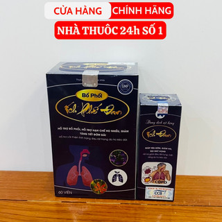 BỔ PHỔI ÍCH PHẾ ĐAN - UỐNG VÀ XỊT HỌNG