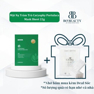 Mặt Nạ Tràm Trà Caryophy Portulaca Mask Sheet 22g