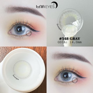 Lens LUNA EYES - Kính áp tròng 548 Gray không giãn 14.0mm JOLLY STORE