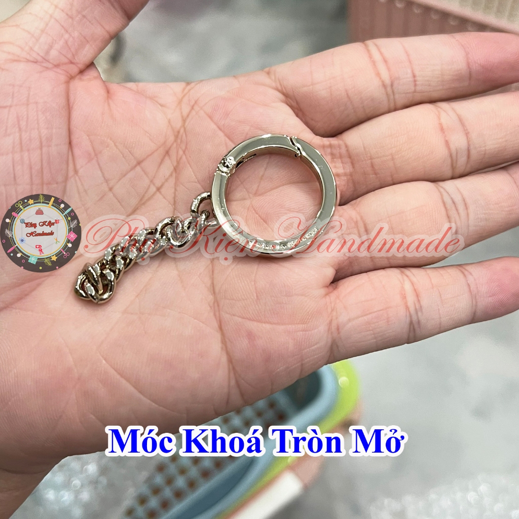Móc khoá tròn mở