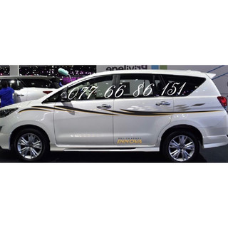 Tem Dán Sườn Xe Innova Mẫu mới