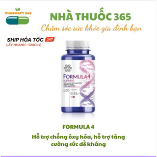 [Hobomnh] Viên uống chống oxy hoá hobomin, phục hồi tế bào khỏe mạnh Siberian Novomin Formula 4 – 120 viên