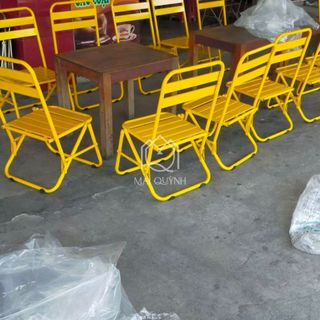 Ghế xếp trà chanh trà sữa cà phê sắt
