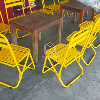 Ghế xếp trà chanh trà sữa cà phê sắt