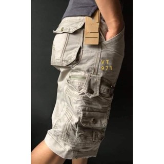 Quần Short Túi Hộp Nam Khóa kéo Đồng Chất Vải Kaki Loại 1 Dày dặn Mền Mịn Cao Cấp