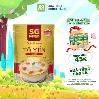 Cháo Bổ Dưỡng Sài Gòn Food Tổ Yến Cá Hồi 240g