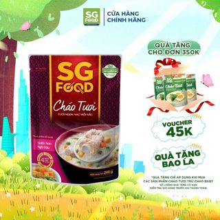 Cháo Tươi SG Food Sườn Non Ngũ Đậu 240g