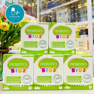 Men vi sinh bào tử lợi khuẩn Probiotics Bio3 Hỗ trợ giảm táo bón, tiêu chảy, rối loạn tiêu hóa