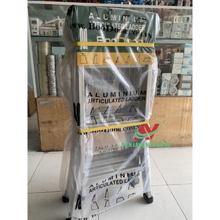 Thang nhôm gấp khúc 3 bậc Boodoor