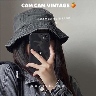 Nón bucket bò mũ bucket denim bạc #bucketjeans