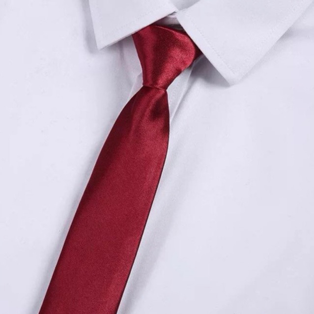 Cà vạt đỏ đô , cavat nam