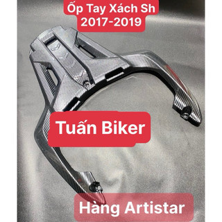 Ốp tay xách sh 2017-2019 nhựa carbon hàng artistar hãng zin