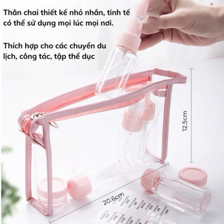 Bộ chiết mỹ phẩm Lameila Empty Bottle