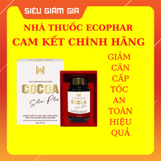  ❤️  CHÍNH HÃNG   ❤️ Giảm cân COCOA SLIM PLUS  CHÍNH HÃNG - Dạng Lọ Mẫu mới nhất 