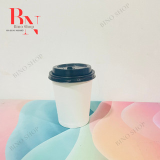 Ly Giấy Cafe 275ml + Nắp Gài - 10 Cái