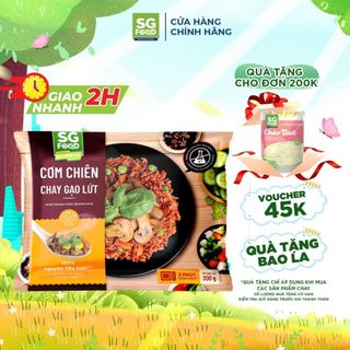 Cơm chiên chay gạo lứt bổ dưỡng SGFood 200g