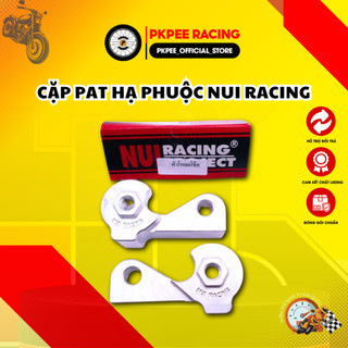 Cặp Pat Hạ Phuộc Nui Racing Nhôm CNC Chính Hãng Thái Lan Gắn Wave, Future, Sirius (Tặng 4 Ốc Salaya + 4 Long đền Kitaco)