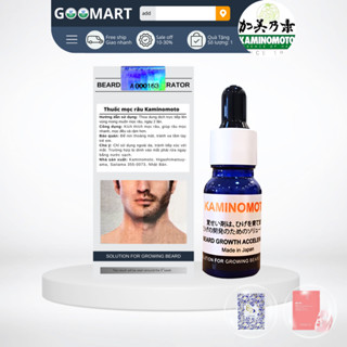 Thuốc Mọc Râu Kích Thích Mọc Râu Kaminomoto Nhật Bản Lọ 10ml - Thuốc Mọc Râu Quai Nón