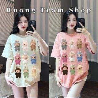 Áo thun am tay lỡ in hình 9 lbb
