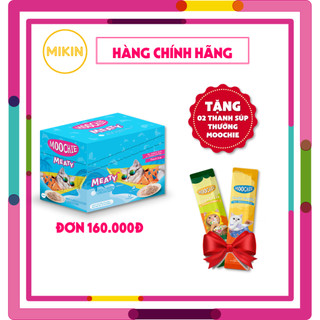 Combo hộp 12 gói pate Moochie Meaty cho mèo 70g