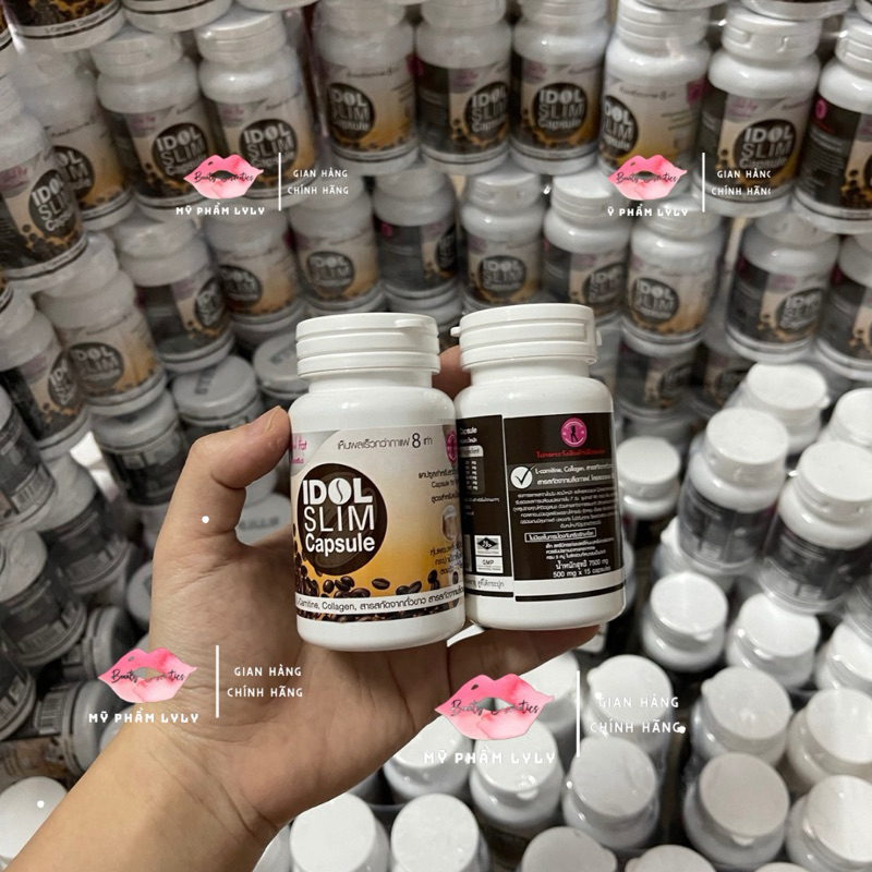Giảm cân cà phê Idol S.l.i.m Capsule 15 viên màu trắng chính hãng Thái Lan-Coffee