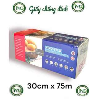 Giấy nướng bánh không thấm mỡ 30cm*75m Xanh Dương
