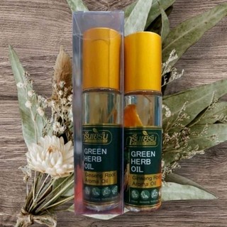 Dầu gió nhân sâm Green Herb oil Thailand 8ml chính hãng